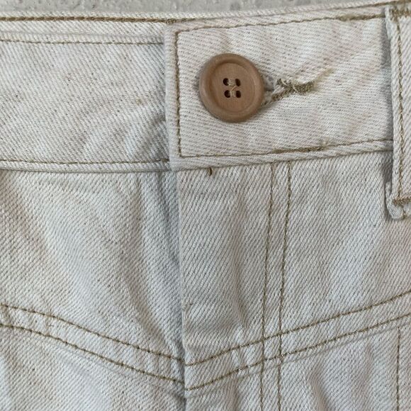 NWT Free People Ecru Pants Size 24 - Picture 3 of 7